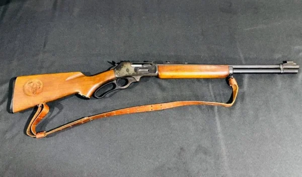 SOLD!!! Marlin Model 336 w/ Micro-Groove® Barrel – .30-30 Win (Custom Buck Carving)