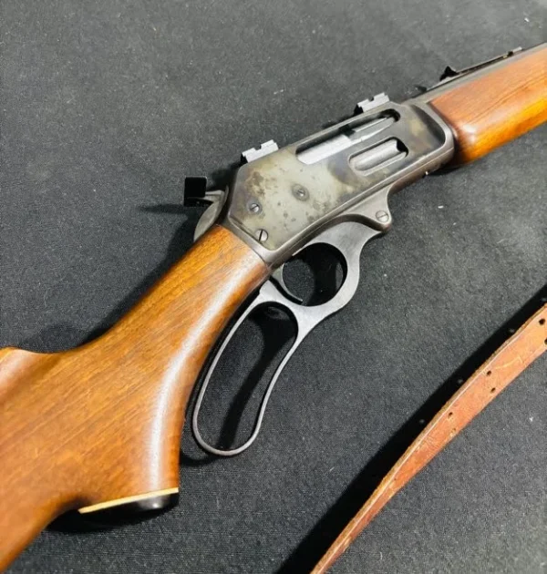 SOLD!!! Marlin Model 336 w/ Micro-Groove® Barrel – .30-30 Win (Custom Buck Carving)