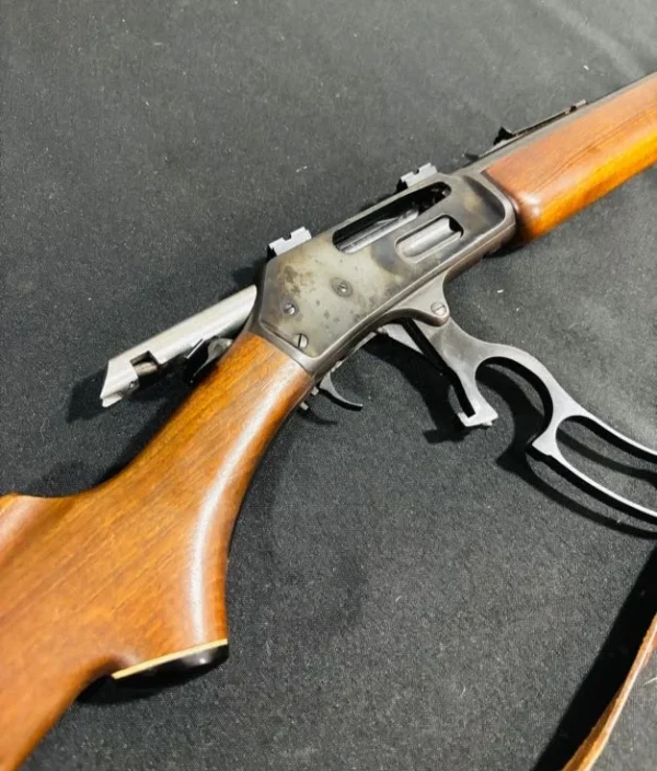 SOLD!!! Marlin Model 336 w/ Micro-Groove® Barrel – .30-30 Win (Custom Buck Carving)