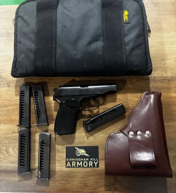 SOLD!!! 1964 East German Makarov (Ernst Thälmann) – 9x18mm w/ 5 Mags & Holster
