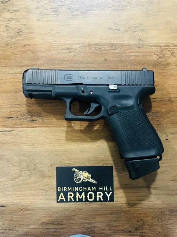 SOLD!!! Glock 19 Gen 5 – 9mm w/ Ameriglo Hackathorn Sights