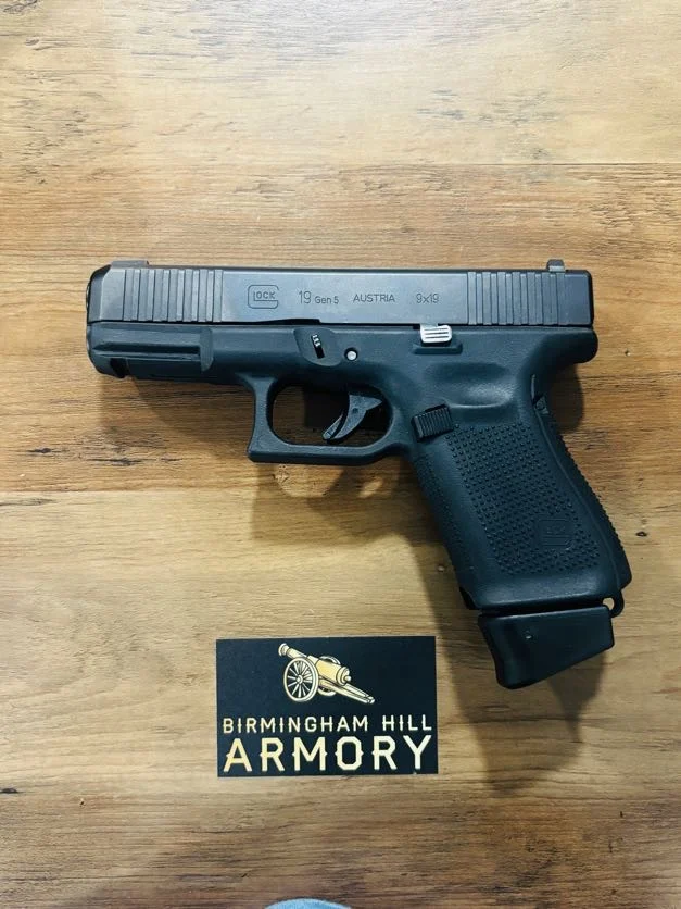 SOLD!!! Glock 19 Gen 5 – 9mm w/ Ameriglo Hackathorn Sights