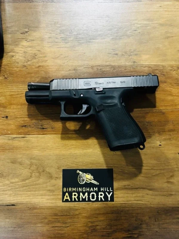 SOLD!!! Glock 19 Gen 5 – 9mm w/ Ameriglo Hackathorn Sights
