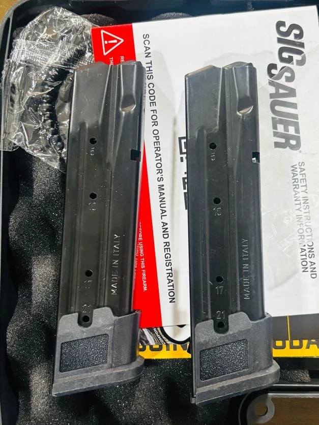 SOLD!!! Upgraded Sig Sauer P320-M18 w/ Wilson Combat Grip – 9mm