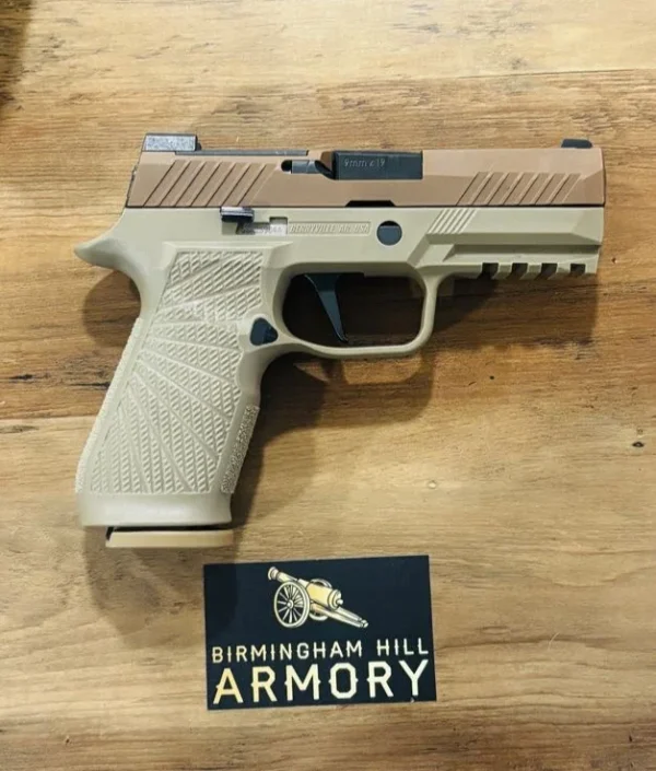 SOLD!!! Upgraded Sig Sauer P320-M18 w/ Wilson Combat Grip – 9mm