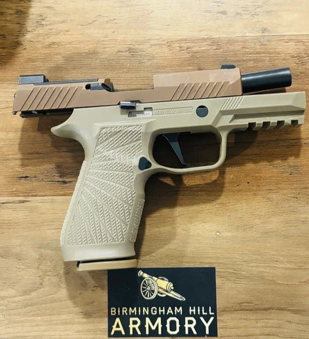 SOLD!!! Upgraded Sig Sauer P320-M18 w/ Wilson Combat Grip – 9mm