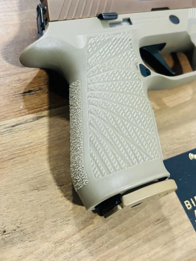 SOLD!!! Upgraded Sig Sauer P320-M18 w/ Wilson Combat Grip – 9mm