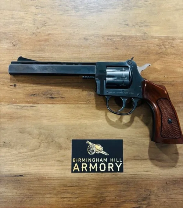 SOLD!!! Vintage 9-Shot Target Plinker: H&R Model 939 “Ultra Sidekick” – .22 LR w/ Leather Holster