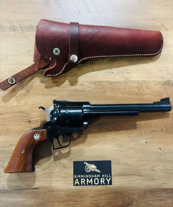 SOLD!!! Ruger New Model Blackhawk – .44 Magnum w/ Leather Holster
