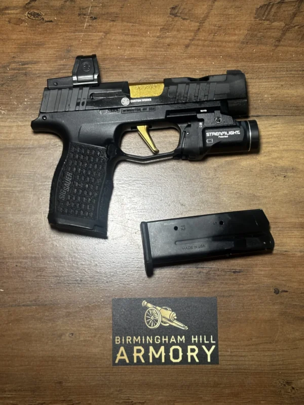 LIKE NEW Sig Sauer P365 XL Spectre 9mm Package | Sig Red Dot | Streamlight TLR-7x Sub | Safariland Incog Holster