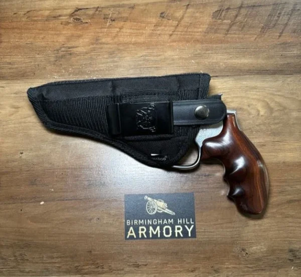 SOLD!!! S&W Model 686-6 4″ .357 Mag | Complete Range Day Package | Wood & Synthetic Grips | Holsters & Speedloaders