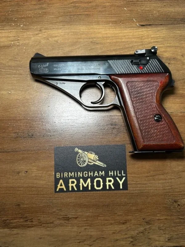 Commercial 1968 Mauser HSc .32 ACP | Custom German Gunsmith Target Sights | Matching Numbers