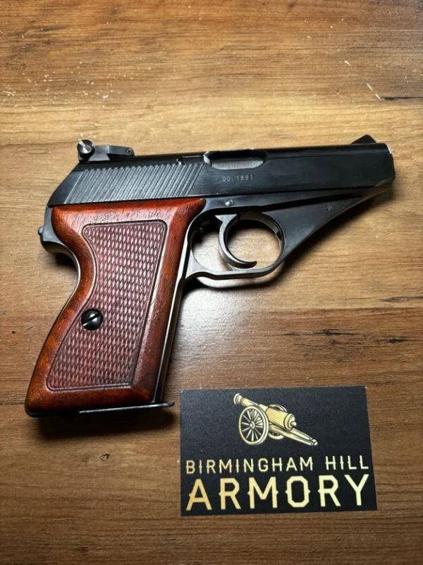 Commercial 1968 Mauser HSc .32 ACP | Custom German Gunsmith Target Sights | Matching Numbers