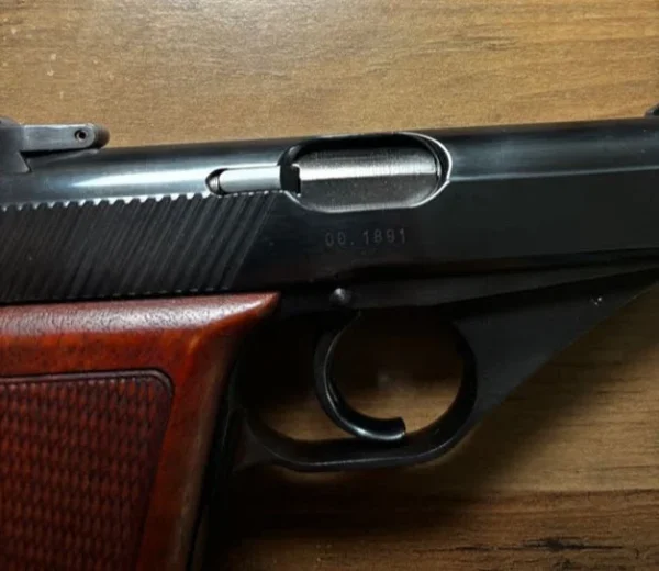 Commercial 1968 Mauser HSc .32 ACP | Custom German Gunsmith Target Sights | Matching Numbers