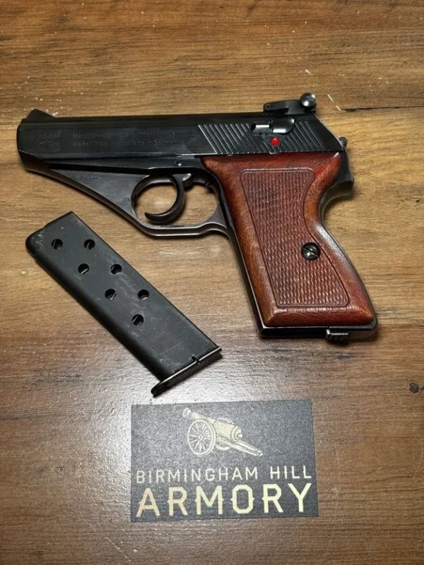 Commercial 1968 Mauser HSc .32 ACP | Custom German Gunsmith Target Sights | Matching Numbers