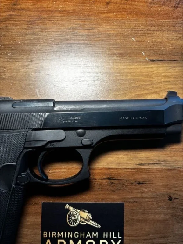 Used Taurus PT-99 9mm Stainless/Blued | Adjustable Target Sights | Original Box & Paperwork | Pachmayr Rubber Grips | Excellent Condition