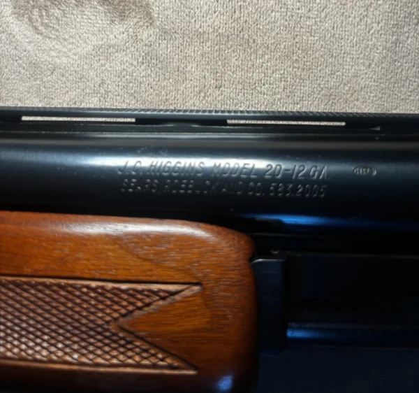 J.C. Higgins Model 20 12 Ga Pump-Action Shotgun | Factory Adjustable Power-Matic Choke