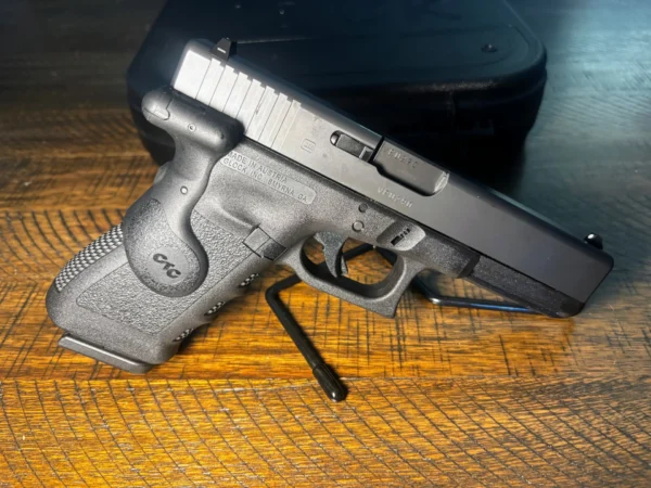 Glock 17 Gen 4 9mm | Crimson Trace LaserGrip | Blackhawk OWB Holster | Factory Box & Papers | Two 17-RD Mags