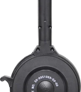 IVER JOHNSON MAGAZINE POLYMER - FITS GLOCK 9MM 50RD DRUM BLK