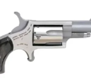 NORTH AMERICAN ARMS MINI 22LR REV 1-5/8 SS BLK PRL