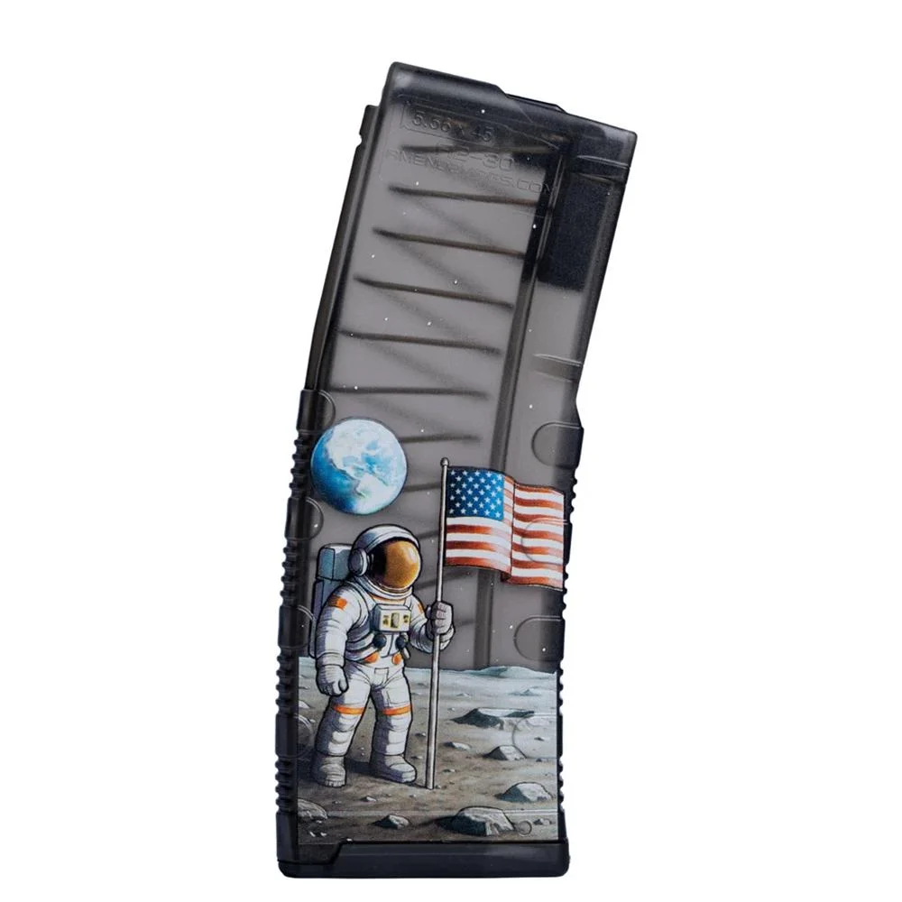 Amend2 Smoke Man On The Moon AR-15 Mod-C Rifle Magazine 5.56/.223 30/rd