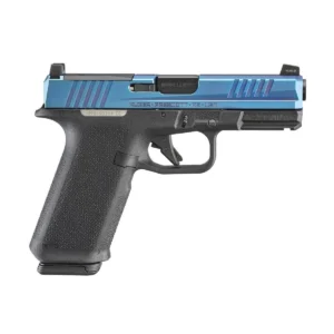 Ruger RXM Blue PVD Handgun 9mm Luger 17rd Magazines(2) 4" Barrel  Black Poly Frame Front Night Sight