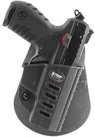 Fobus Evolution Series Paddle Holster For Ruger SR22 in Black Right Hand