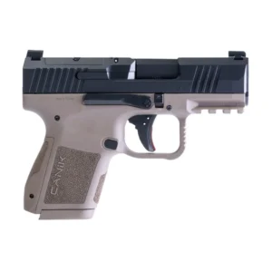 DEMO Canik Mete MC9 Handgun 9mm Luger 12 Magazine 3.18" Barrel Black Slide FDE Frame