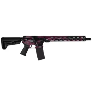 Shark Coast Tactical "Anime- Black Cherry" Rifle 5.56mm 10rd Magazine 16" Barrel 15" M-LOK Handguard California Compliant