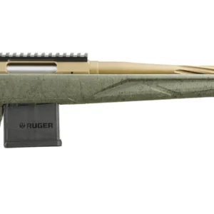 RUGER AMERICAN G2 PRED RFL 6.5CM 22" T.B. SPIRAL BBL, GRN SPLTR,BRNT BRNZ 3RD