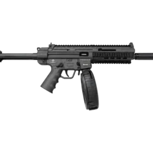 ATI GSG-16 GERGGSG16110 16.25" .22 LR Semi-Auto Rifle 110+1 w/ 110 Rd Rotary Magazine Faux Suppressor Collapsible Stock Black