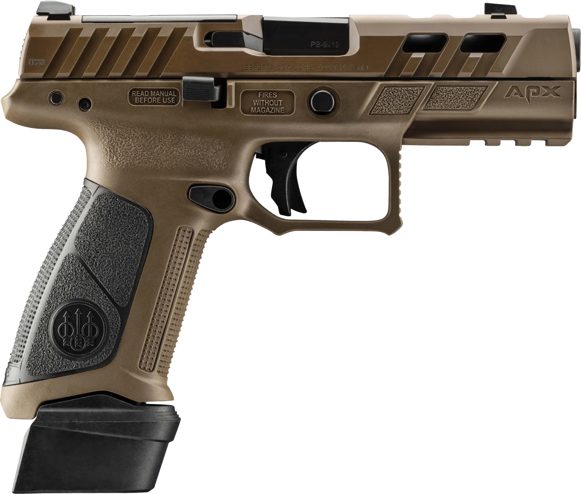 BTA APXA1 PT 9MM 4B OR FDE 21R